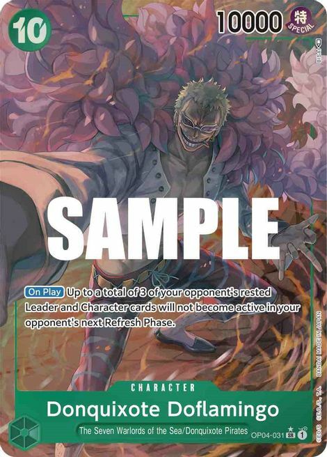 Donquixote Doflamingo Card Front