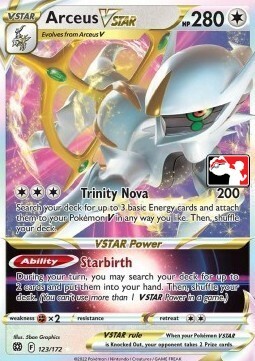 Arceus VSTAR Card Front