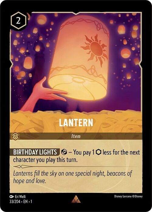 Lantern Card Front