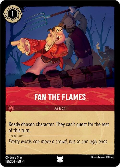 Fan the Flames Card Front