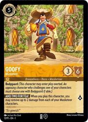 Goofy - Musketeer