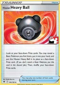 Hisuian Heavy Ball Card Front