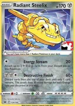 Radiant Steelix Card Front