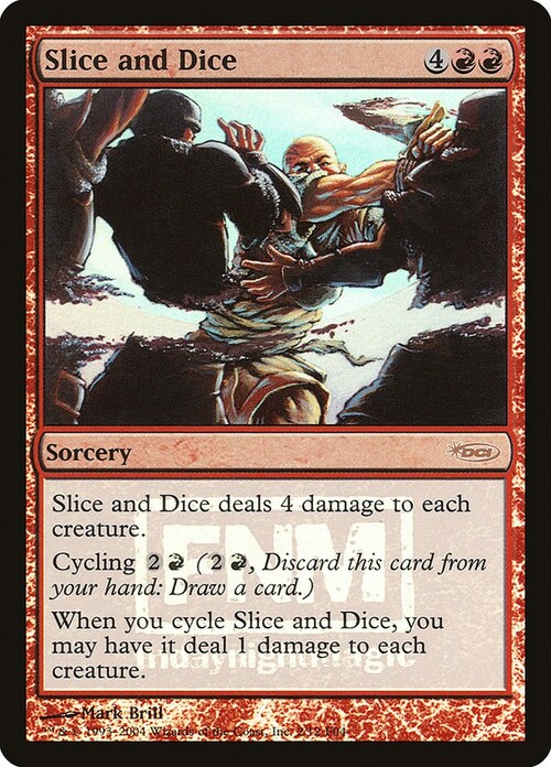 Slice and Dice Card Front