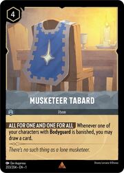 Musketeer Tabard