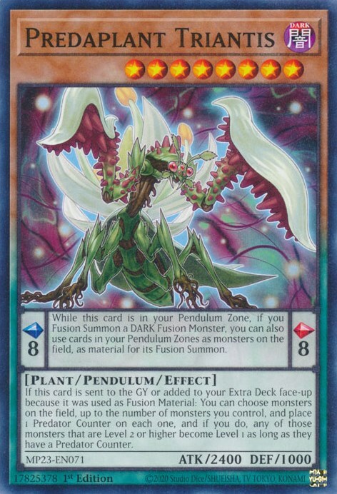 Predaplant Triantis Card Front