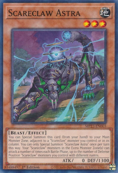 Scareclaw Astra Card Front