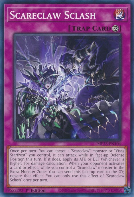 Scareclaw Sclash Card Front