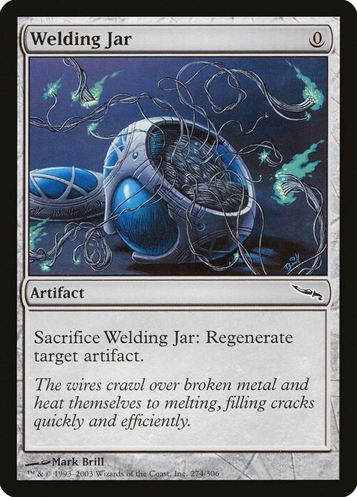 Welding Jar Card Front