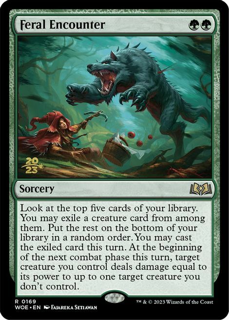 Feral Encounter Card Front