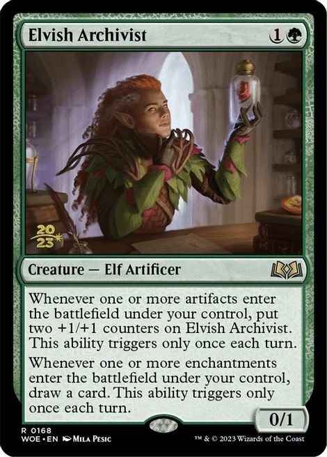 Elvish Archivist Card Front