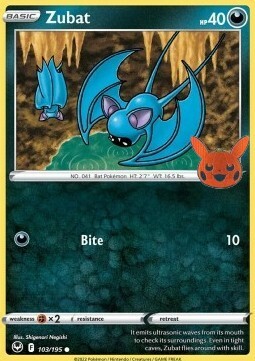 Zubat Card Front