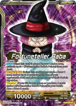 Fortuneteller Baba // Fortuneteller Baba & Son Gohan, Battle Observation Card Front