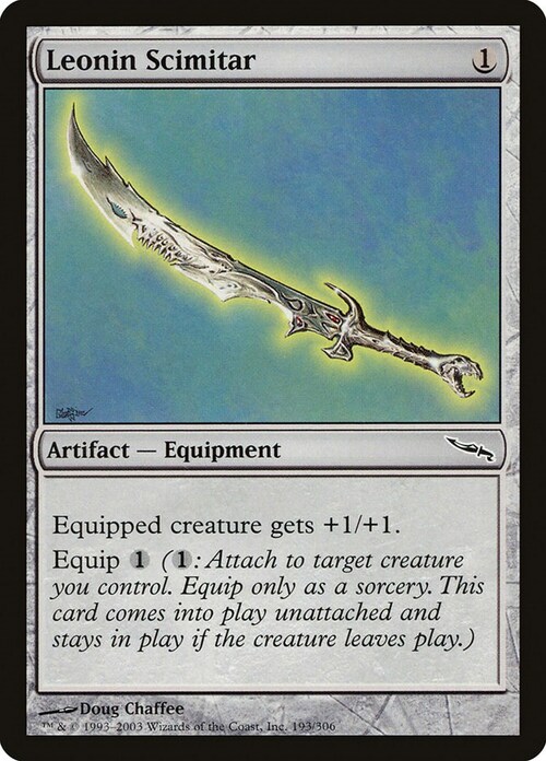 Leonin Scimitar Card Front