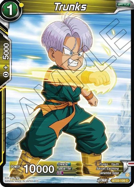 Trunks Card Front