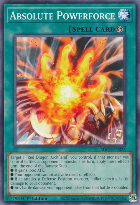 Absolute Powerforce Card Front