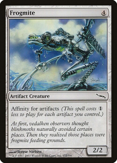 Frogmite Card Front