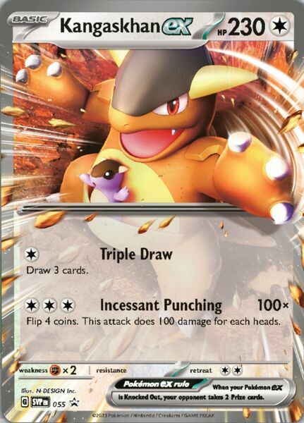 Kangaskhan ex Card Front