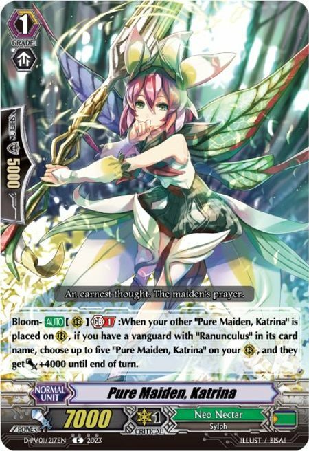 Pure Maiden, Katrina Card Front