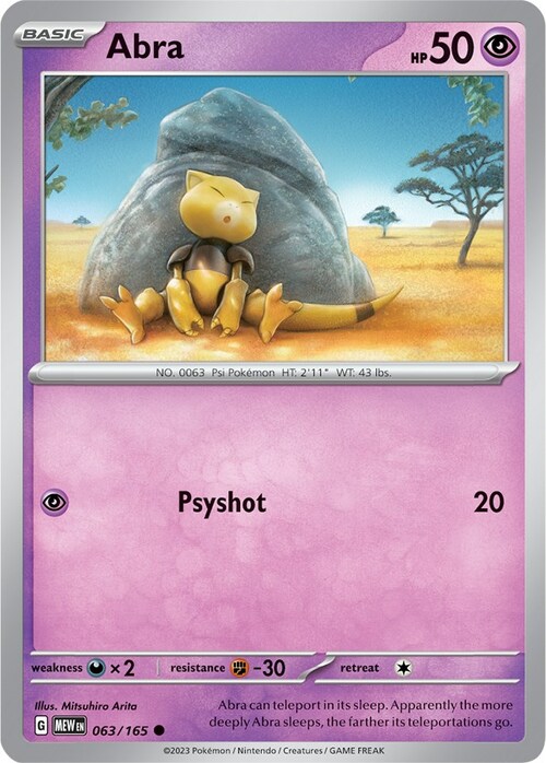 Abra Card Front