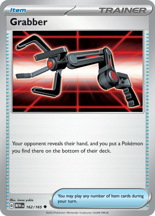 Grabber Card Front