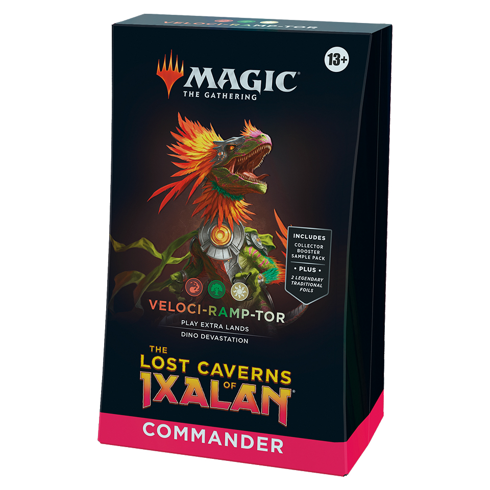 Commander: Le Caverne Perdute di Ixalan: "Veloci-Ramp-Tor" Commander Deck