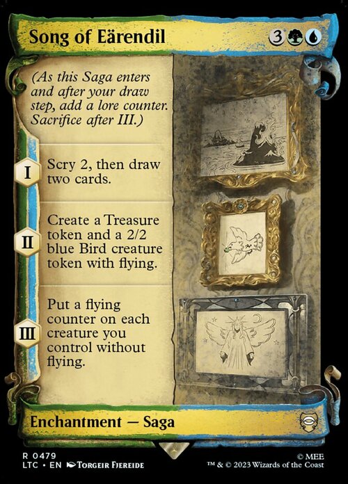 Song of Eärendil Card Front