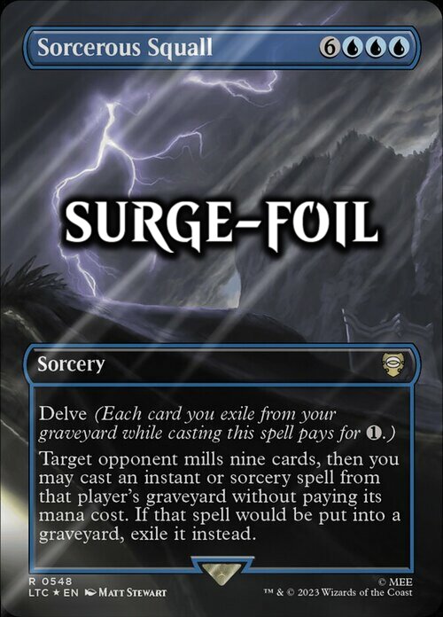 Sorcerous Squall Card Front