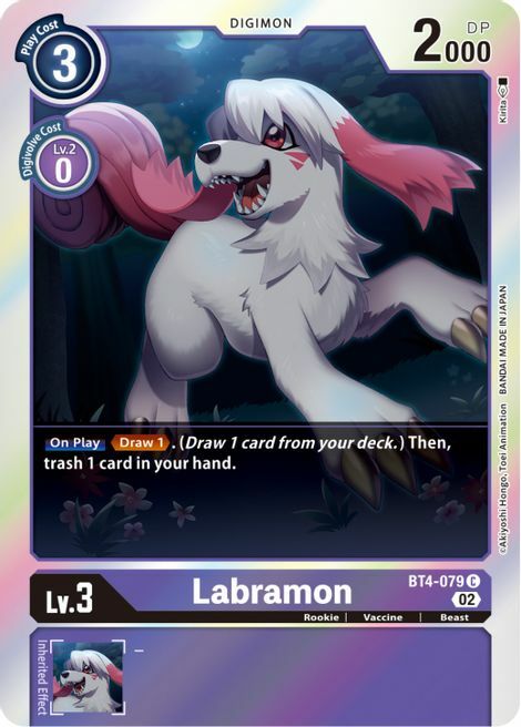 Labramon Card Front