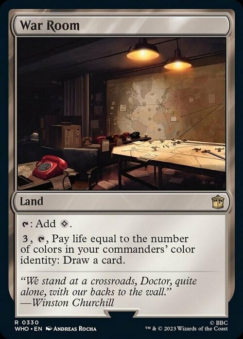 War Room Card Front