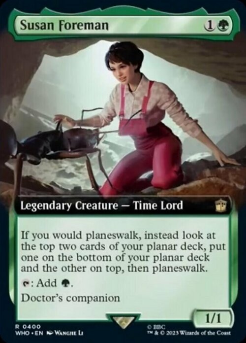 Susan Foreman Card Front