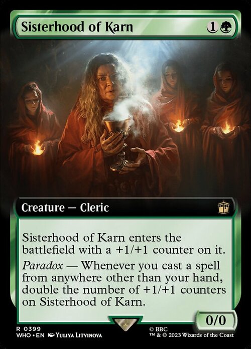 Sisterhood of Karn Card Front