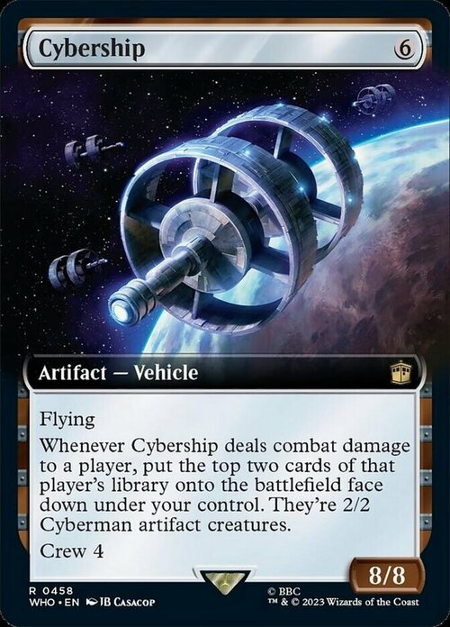 Cybership Card Front