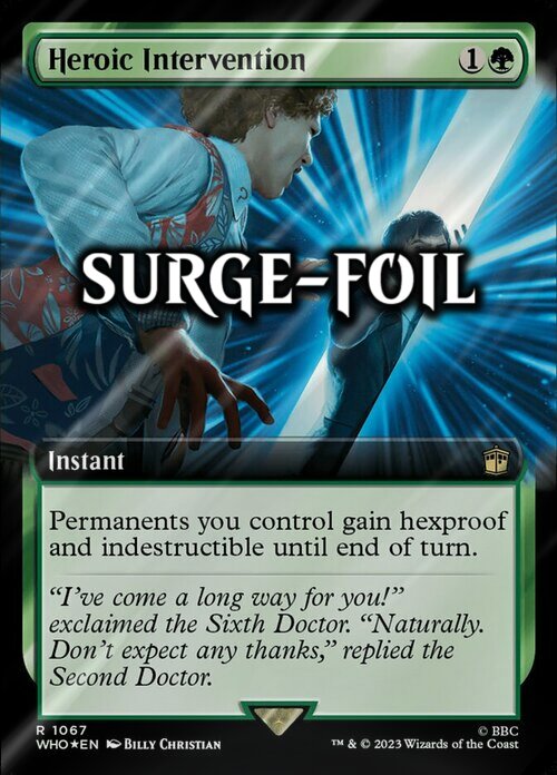 Heroic Intervention Card Front