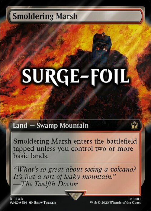 Smoldering Marsh Card Front