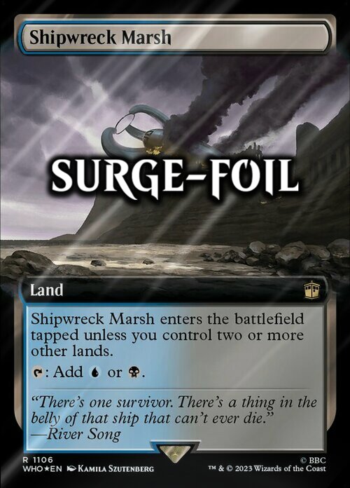 Shipwreck Marsh Card Front