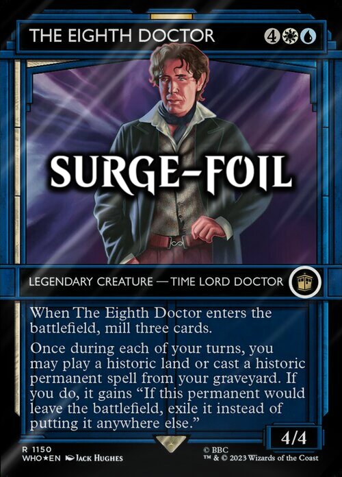 The Eighth Doctor Card Front