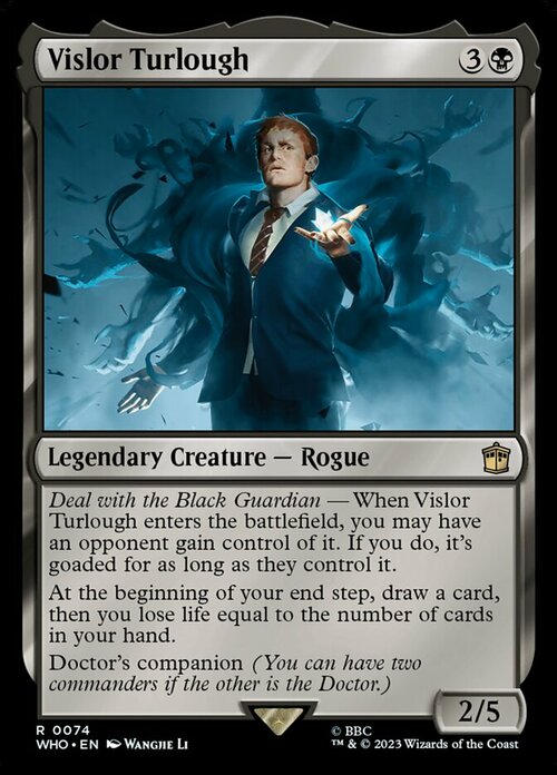 Vislor Turlough Card Front