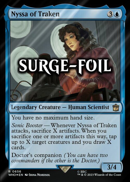 Nyssa of Traken Card Front