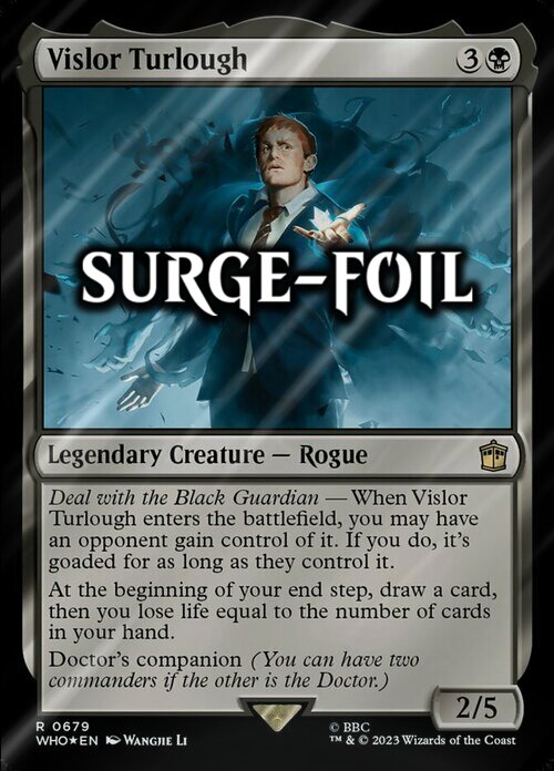 Vislor Turlough Card Front