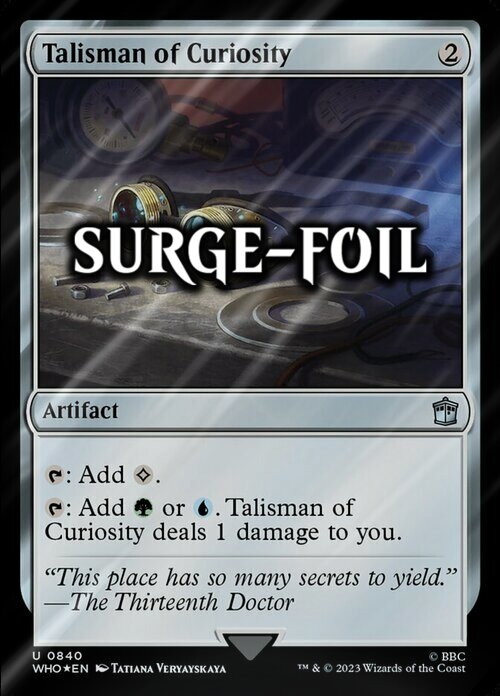 Talisman of Curiosity Card Front