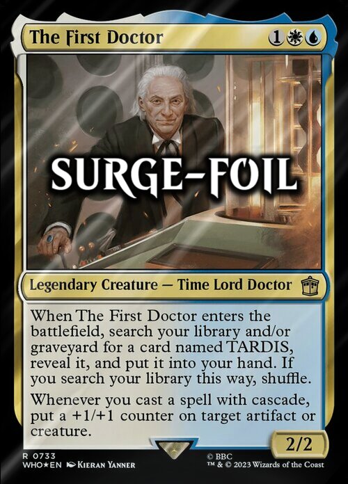 The First Doctor Card Front