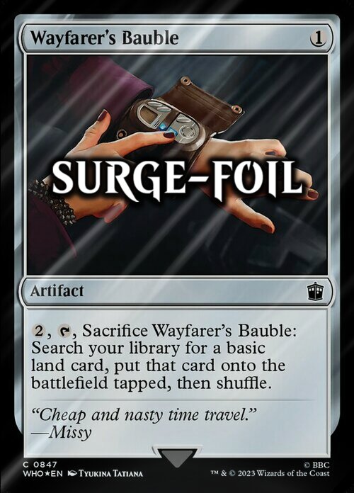 Wayfarer's Bauble Card Front