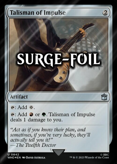 Talisman of Impulse Card Front