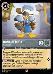 Donald Duck - Musketeer