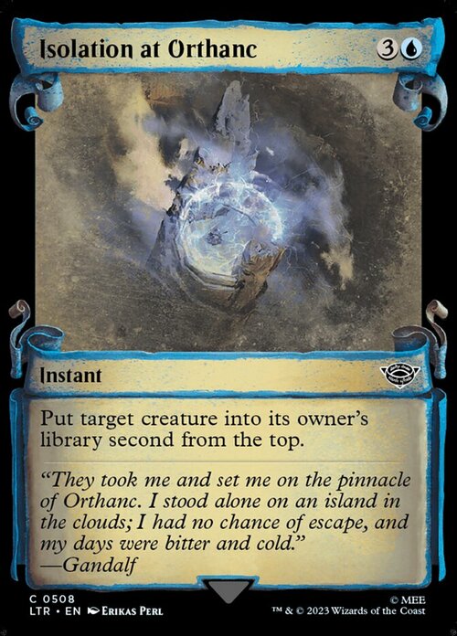 Isolation at Orthanc Card Front