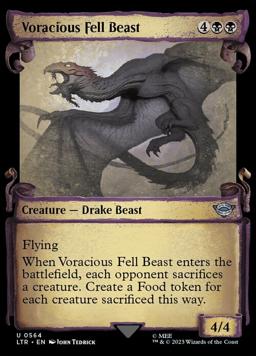 Voracious Fell Beast Card Front