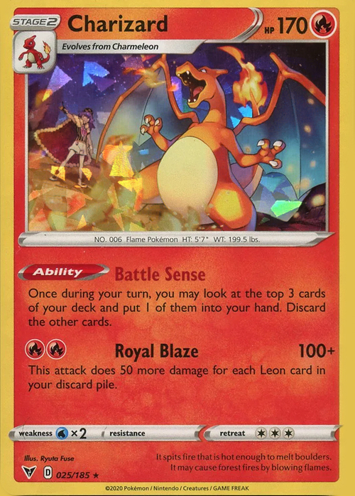 Charizard Card Front