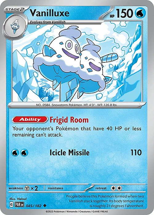 Vanilluxe Card Front