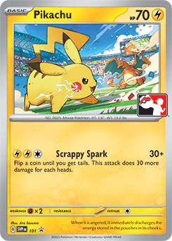 Pikachu Card Front